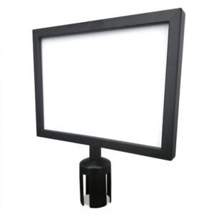 Zwarte Signholder A4