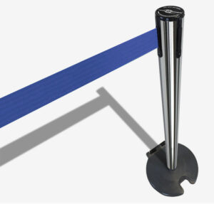 Rollabarrier mobiele paal