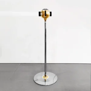 Tendiflex-sphere goud chromen voet